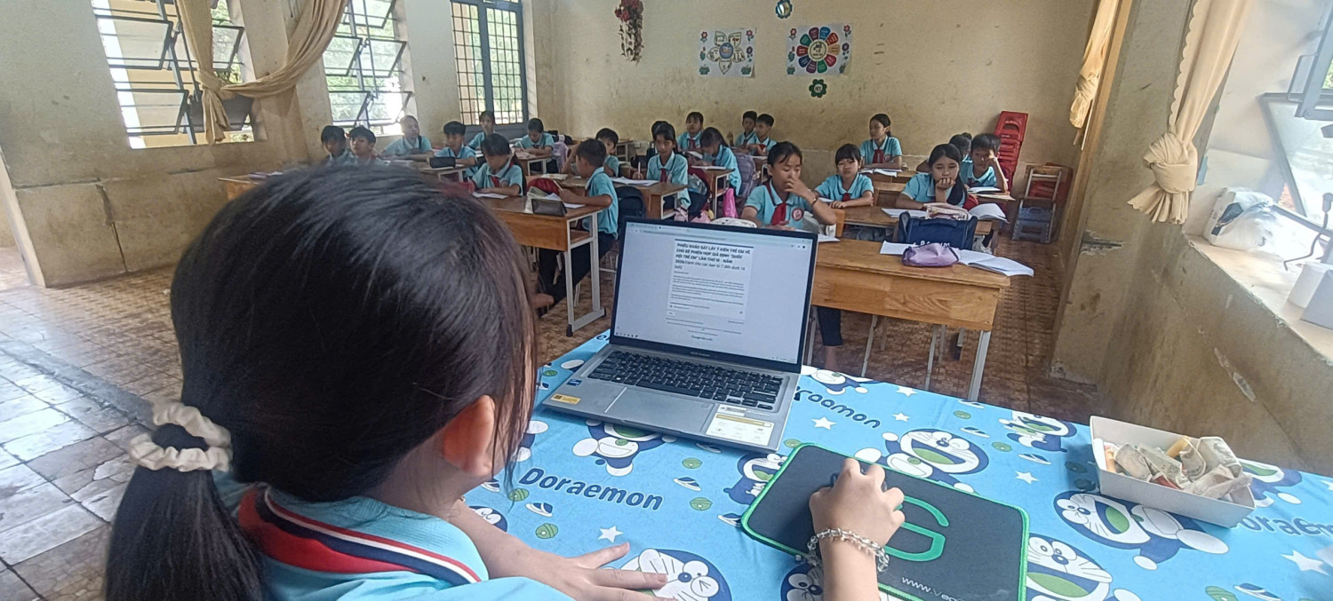 KHẢO SÁT LẤY Ý KIÊN TRẺ EM