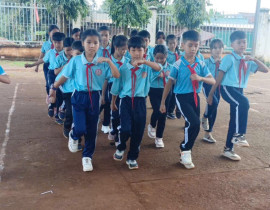 Hoạt động trải nghiệm giờ ra chơi