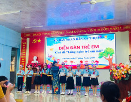 TRƯỜNG TIỂU HỌC PHÚ SƠN THAM GIA DIỄN ĐÀN TRẺ EM VỚI CHỦ ĐỀ “LẮNG NGHE TRẺ EM NÓI” NĂM 2025